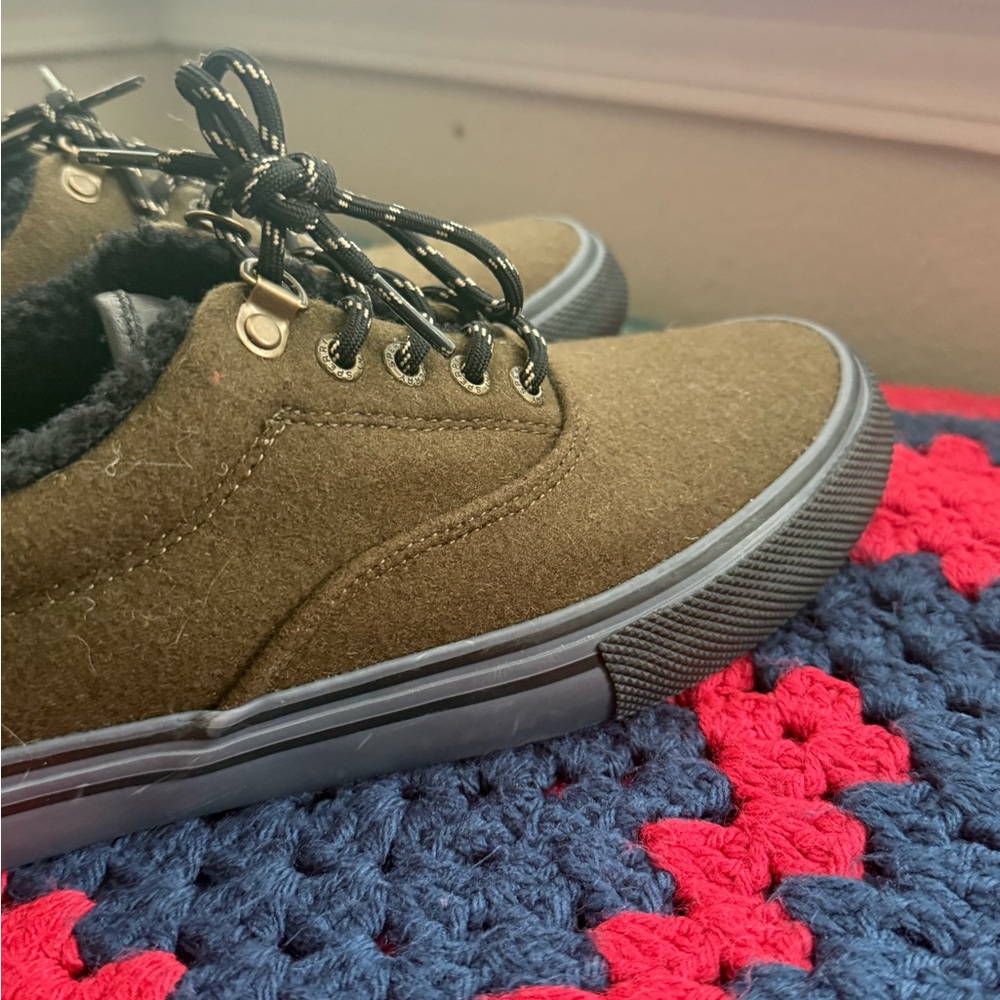 Sperry Olive Green Men's Sneakers